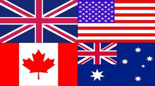 Вікторина "English-speaking countries" презентація Power Point