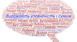 Вставні слова та сполучення слів