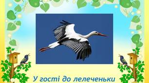 Презентація  "У гості до лелеченьки"