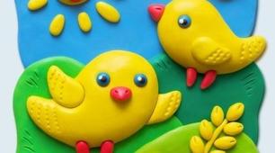 Пластілінографія або малювання пластиліном з дітьми дошкільного віку