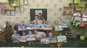 Відкритий урок на тему «Осінні кольори. Живопис, композиція з використанням нетрадиційних технік малювання»