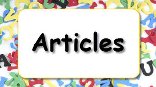 Articles a/an/the/-