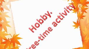 Ілюстраійний матеріал до теми "Hobby. Free-time activity"