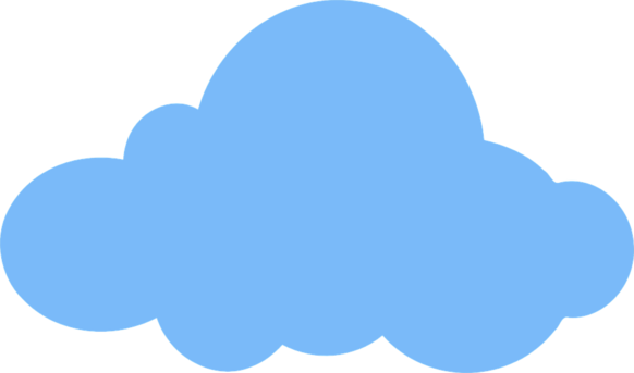 Облако Погода Синий - Бесплатная векторная графика на Pixabay