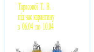 Індивідуальний  план   вчителя  початкових  класів  під  час  карантину