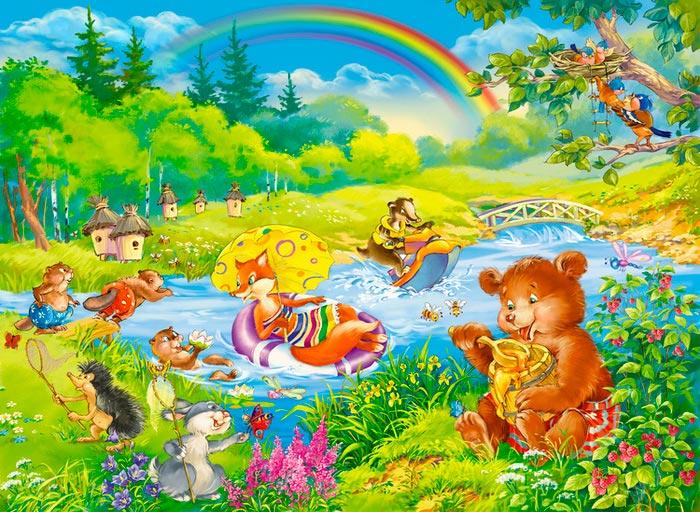 Красивые картинки времена года для детей - подборка 15 фото 10