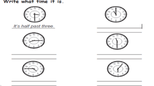 What time is it? (за підручником О. Карп'юк. Н. Когут)
