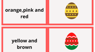 Гра “Easter Domino Game. Colours”