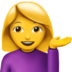 Woman Tipping Hand