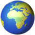 Globe Showing Europe-Africa