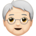 Older Person: Light Skin Tone