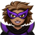 Woman Supervillain: Medium Skin Tone
