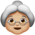 Old Woman: Medium-Light Skin Tone