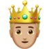 Prince: Medium-Light Skin Tone