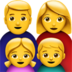 Family: Man, Woman, Girl, Boy