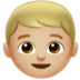 Boy: Medium-Light Skin Tone