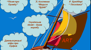 Храм душі. Засідання літературного  клубу  «Арго». (Позакласний захід із зарубіжної літератури для учнів 7-9 класів)