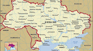 The geography and climate of Ukraine (to the Ex. 4, p. 214-215)