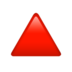 Red Triangle Pointed Up