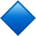 Large Blue Diamond