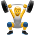 Person Lifting Weights