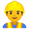 Людина-будівельник на Google Android 10.0 березня 2020 року