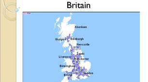 Cities of the UK. (Listening, ex.1, p. 207, ex.2,  p. 208)
