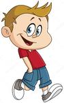 Walking kid — Stock Vector © yayayoyo #65241949