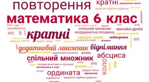 Підсумкове тестування за курс математики 6 класу