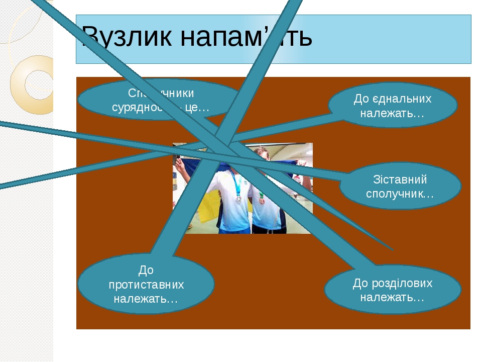 Презентація до уроку " Сполучники сурядності