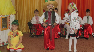 "Ріпка" на новий лад" (драматизація казки)