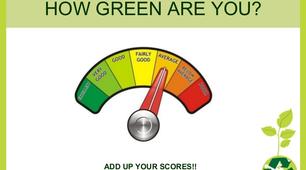 How green are you - Quiz