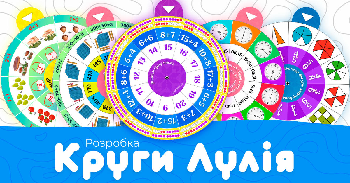 Круги Луллія | Ілюстрації. Дошкілля