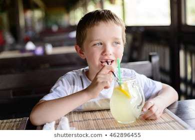 Kid Drink Lemonade Images, Stock Photos & Vectors | Shutterstock