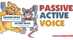 Active or passive voice