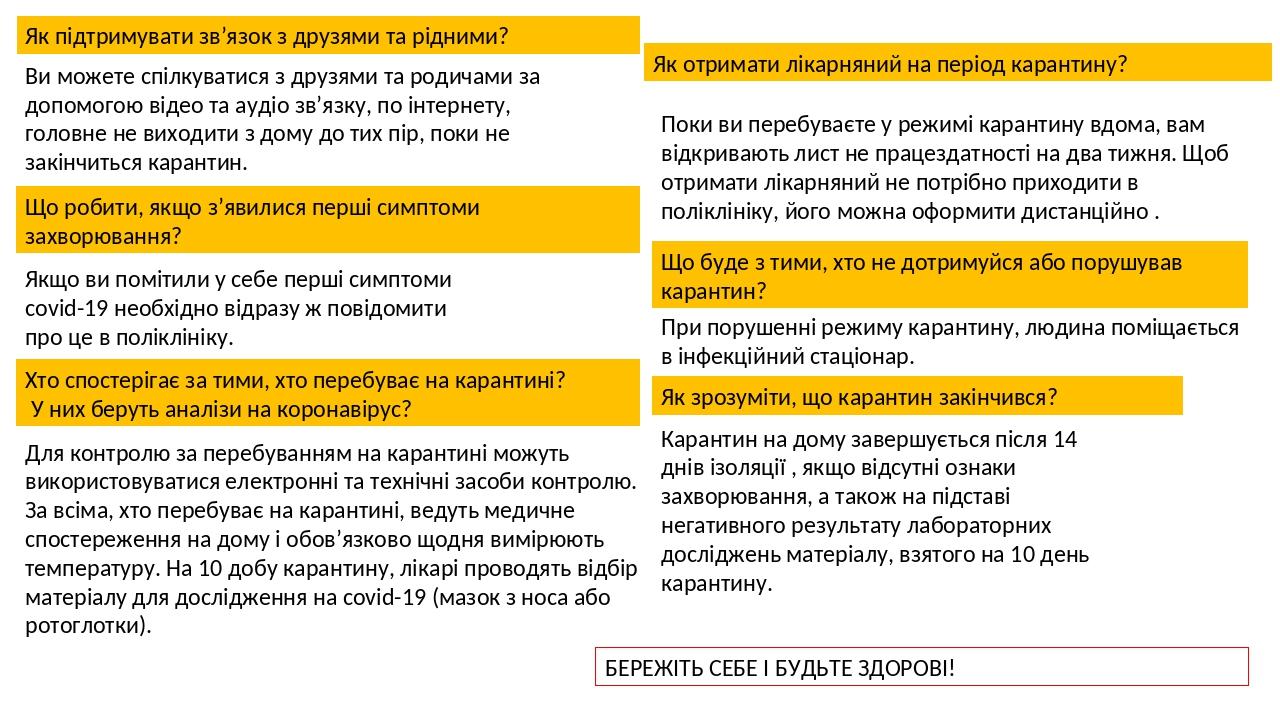 Як підтримувати зв’язок з друзями та рідними? Ви можете спілкуватися з друзями та родичами за допомогою відео та аудіо зв’язку, по інтернету, голов...