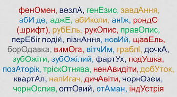 Наголос - Персональний сайт учителя української мови та літератури ...