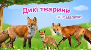 Презентація "Дикі тварини та їх малята"