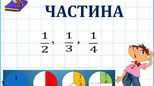 Контрольна робота "Частина"