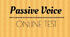 Passive Voice
