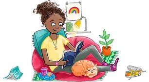 Reading comprehension "The Fire on the Hill"