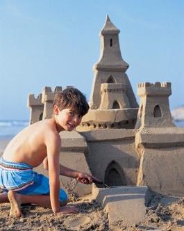 How to Build a Sand Castle | Building sand, Beach fun, Sand sculptures