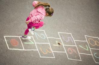 How to Play Hopscotch | Hopscotch, Outdoor games, Indoor ...