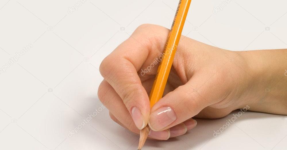 Руки карандашом. Качественные карандаши.