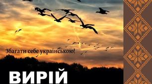 Презентація до уроку читання   "Вирій"