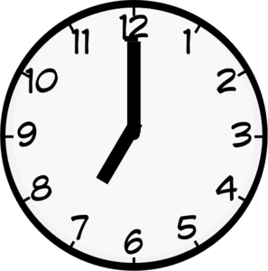 7 O Clock Clip Art at Clker.com - vector clip art online ...