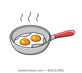 Cartoon Fried Egg Images, Stock Photos & Vectors | Shutterstock