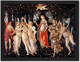 Sandro Botticelli La Primavera Large Framed Art Print Poster Wall ...