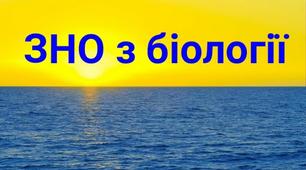 Тренажер ЗНО з біології 2020