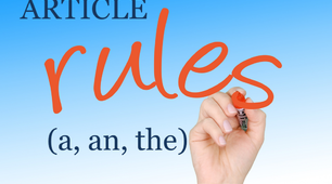 Use of articles